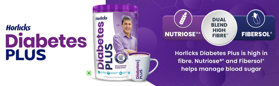 Horlicks Diabetes Plus Vanilla 400 g Jar